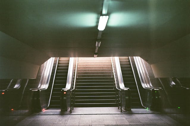 dark staircase